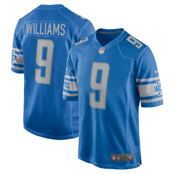 Jameson Williams Detroit Lions Nike Player Game Jersey – Blue