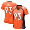 Troy Jones Denver Broncos Nike Women’s Game Jersey – Orange