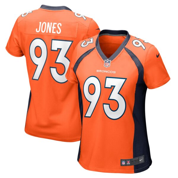 Troy Jones Denver Broncos Nike Women’s Game Jersey – Orange
