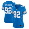 Marcus Davenport Detroit Lions Nike Women’s Team Game Jersey – Blue