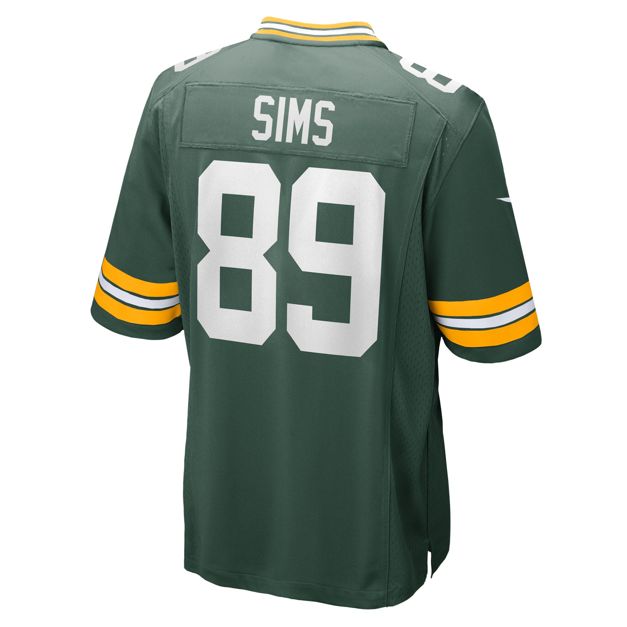 Ben Sims Green Bay Packers Nike Team Game Jersey – Green - Image 2