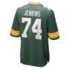 Elgton Jenkins Green Bay Packers Nike Game Jersey – Green