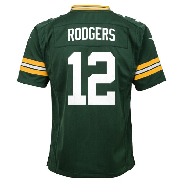 Aaron Rodgers Green Bay Packers Nike Youth Game Jersey – Green