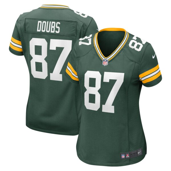 Romeo Doubs Green Bay Packers Nike Women’s Player Game Jersey – Green