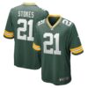 Eric Stokes Green Bay Packers Nike Player Game Jersey – Green