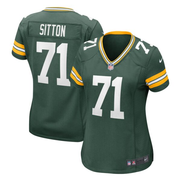 Josh Sitton Green Bay Packers Nike Women’s Retired Game Jersey – Green