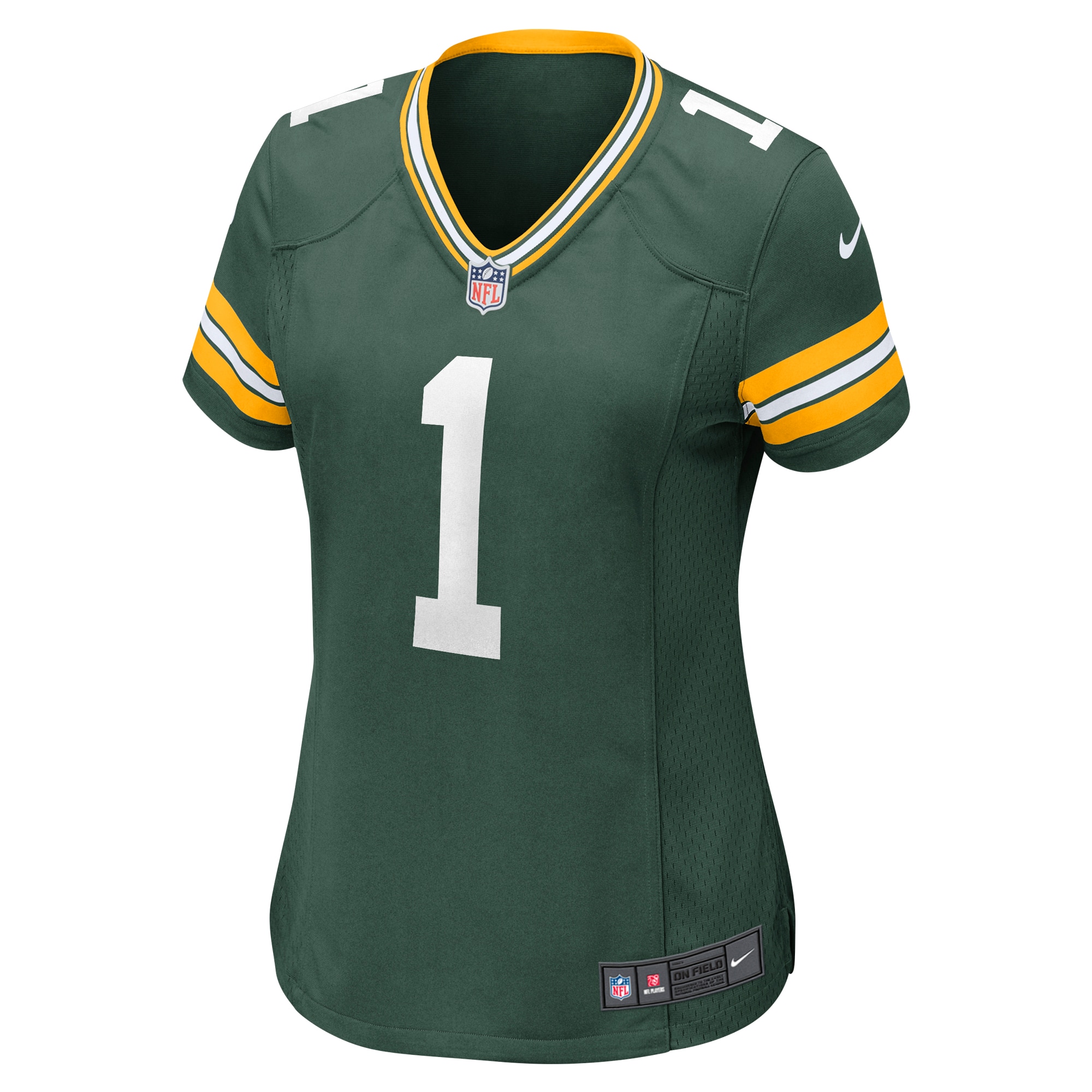 Number 1 Mom Green Bay Packers Nike Women’s Game Jersey – Green - Image 2