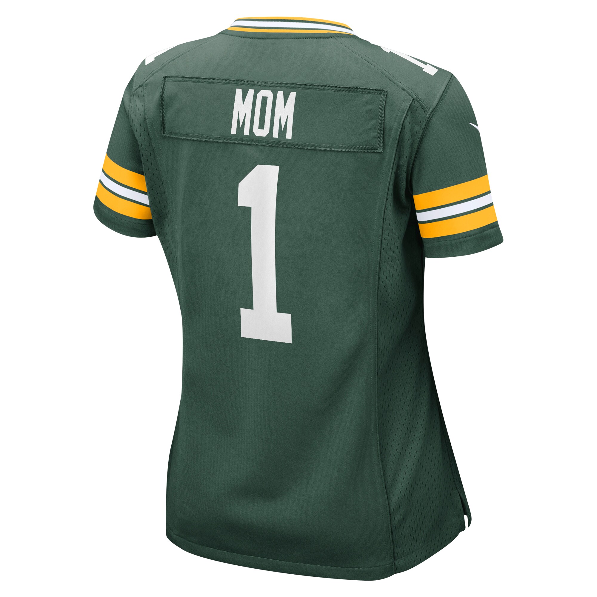 Number 1 Mom Green Bay Packers Nike Women’s Game Jersey – Green - Image 3