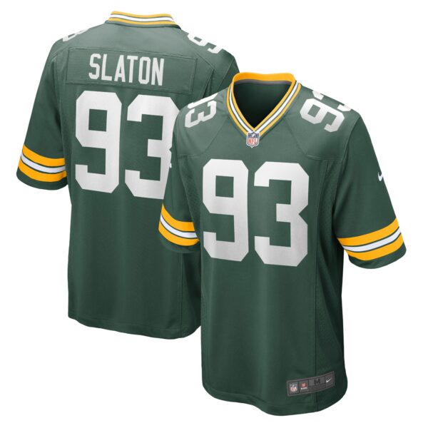 T.J. Slaton Green Bay Packers Nike Game Jersey – Green