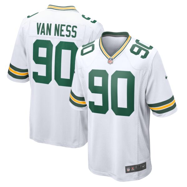 Lukas Van Ness Green Bay Packers Nike Game Jersey – White