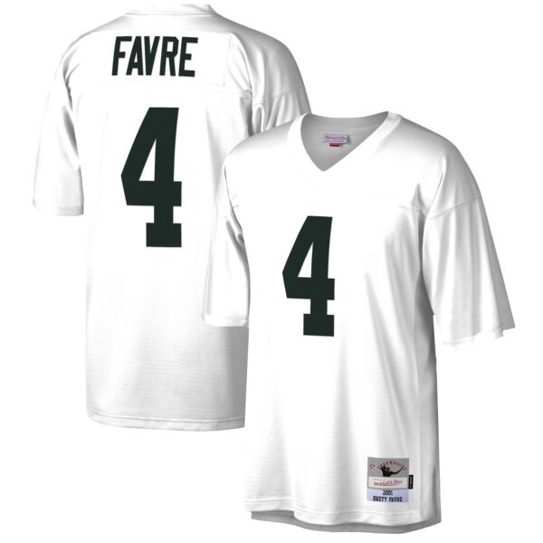 Brett Favre Green Bay Packers Mitchell & Ness Legacy Jersey – White
