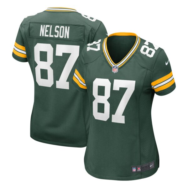 Jordy Nelson Green Bay Packers Nike Women’s Retired Game Jersey – Green