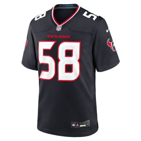 McTelvin Agim Houston Texans Nike Team Game Jersey – Navy