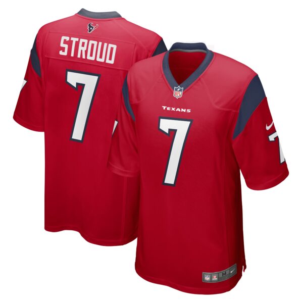CJ Stroud Houston Texans Nike 2023 NFL Draft First Round Pick Alternate Game Jersey – Red