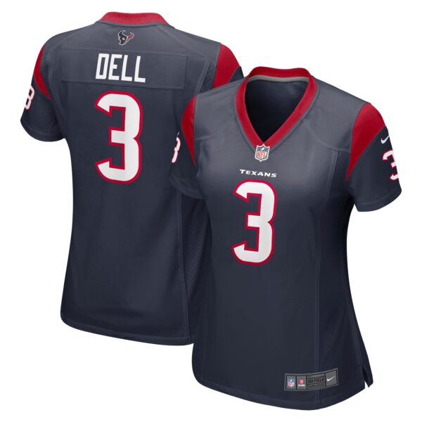 Tank Dell Houston Texans Nike Women’s Player Game Jersey – Navy