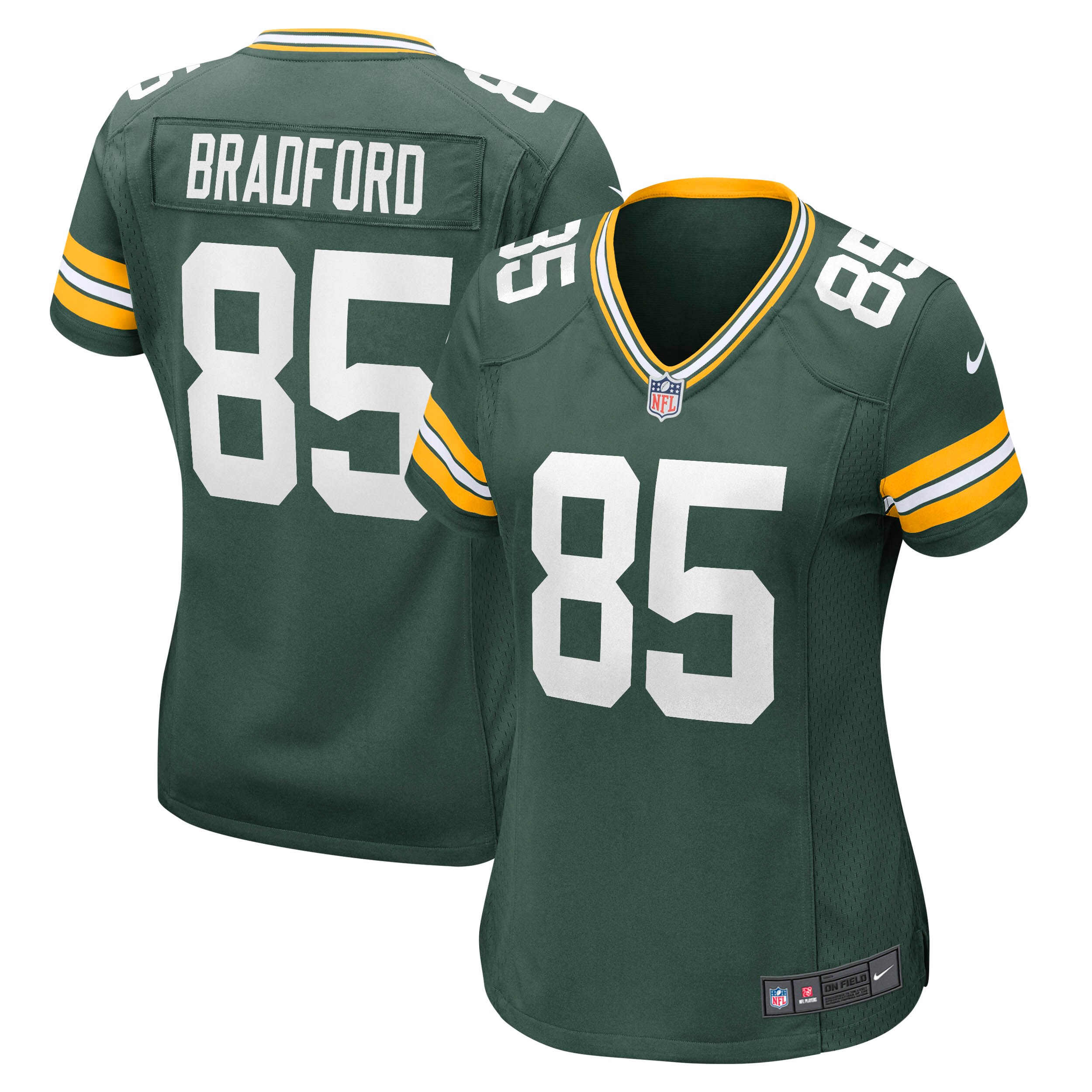 Corey Bradford Green Bay Packers Nike Women’s Retired Player Jersey – Green