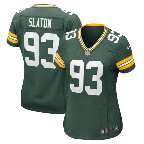 T.J. Slaton Green Bay Packers Nike Women’s Game Jersey – Green