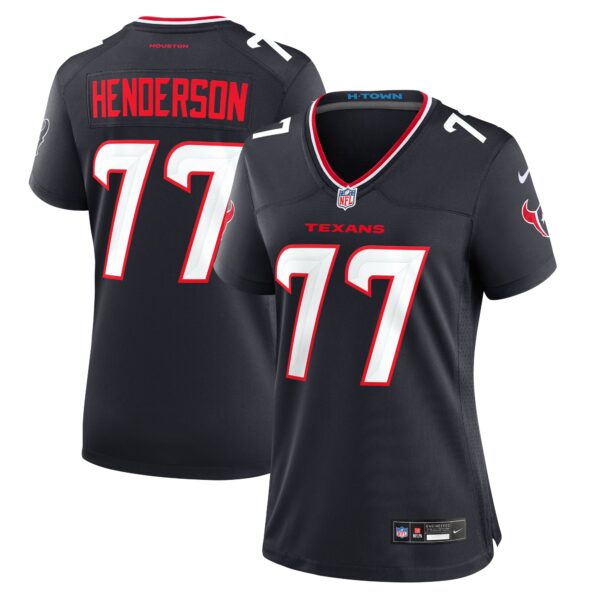 LaDarius Henderson Houston Texans Nike Women’s Game Jersey – Navy