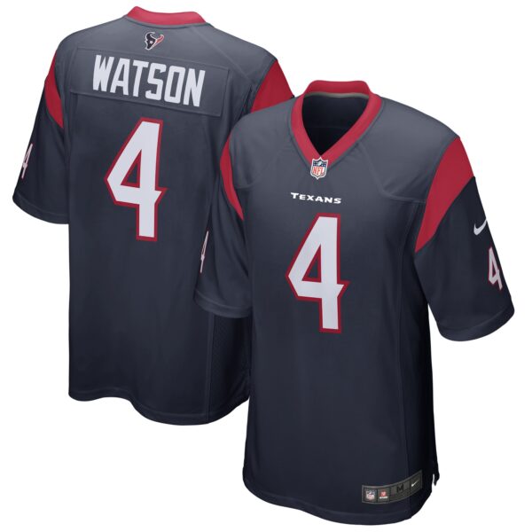 Deshaun Watson Houston Texans Nike Game Jersey – Navy