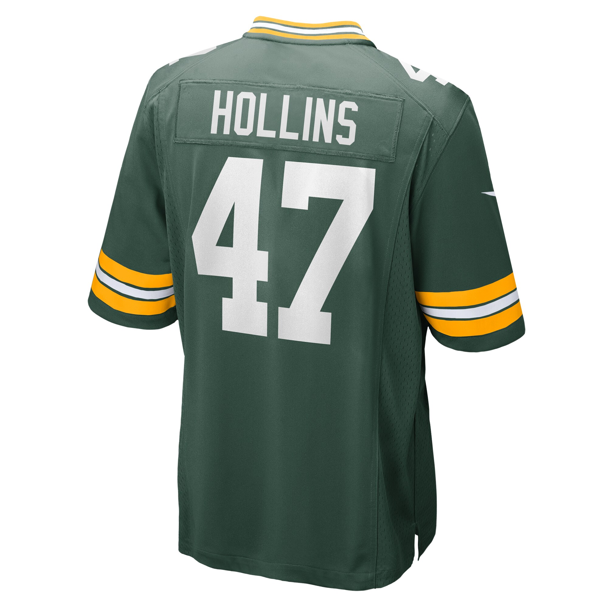 Justin Hollins Green Bay Packers Nike Home Game Player Jersey – Green - Image 3