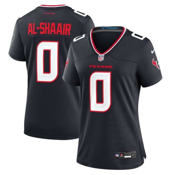 Azeez Al-Shaair Houston Texans Nike Women’s Team Game Jersey – Navy