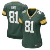 Ben Sims Green Bay Packers Nike Women’s Team Game Jersey – Green