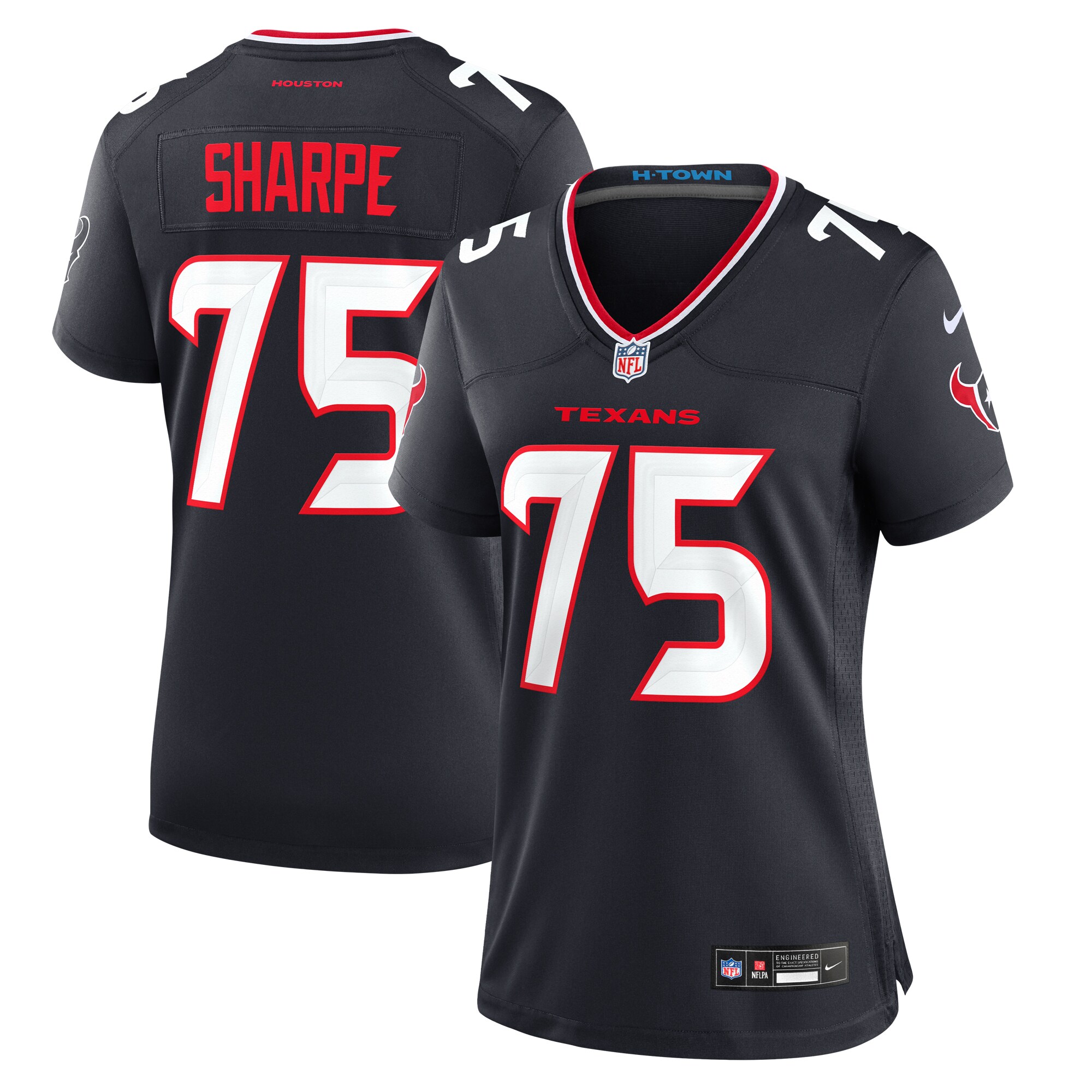 David Sharpe Houston Texans Nike Women’s Team Game Jersey – Navy