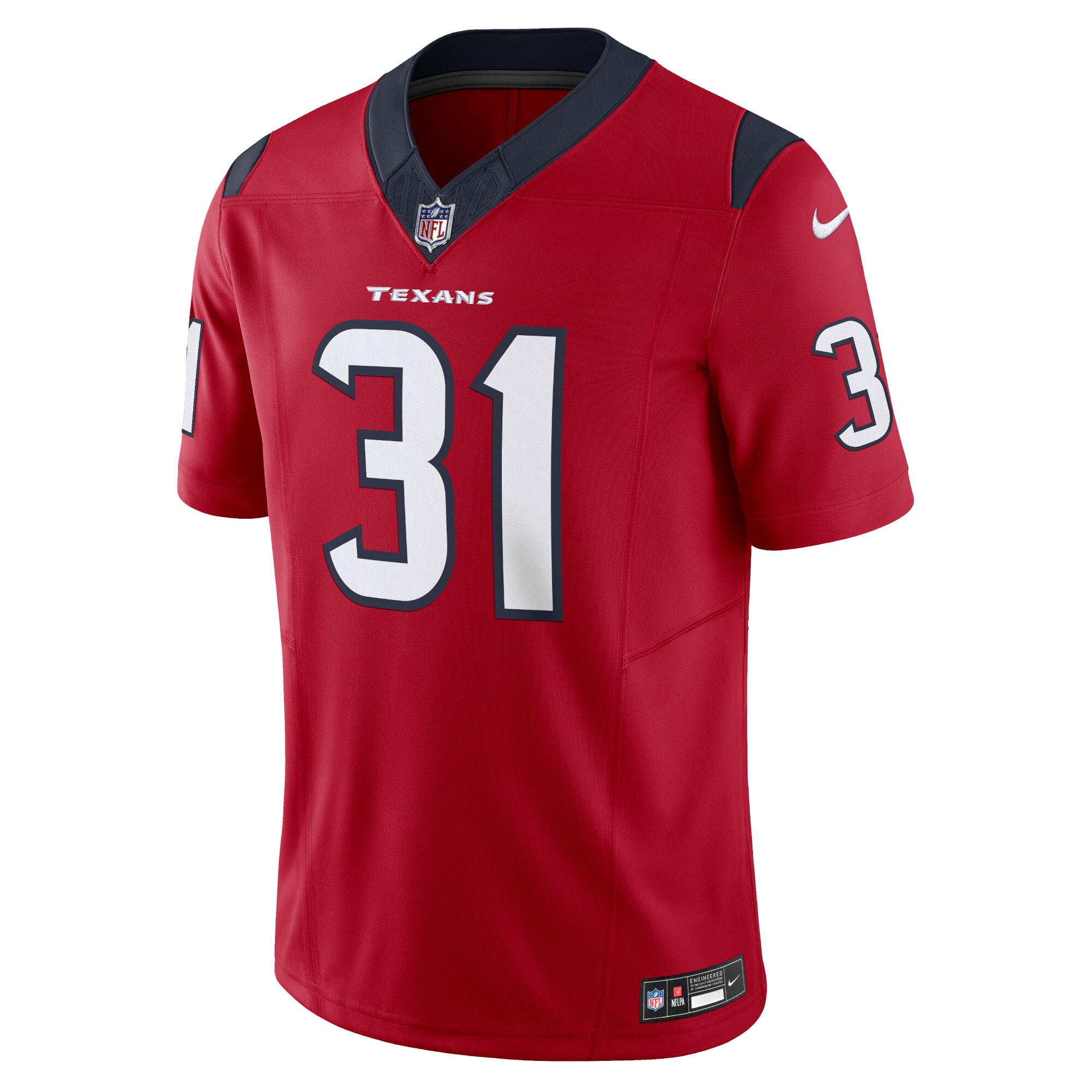 Dameon Pierce Houston Texans Nike Vapor F.U.S.E. Limited Jersey – Red - Image 2