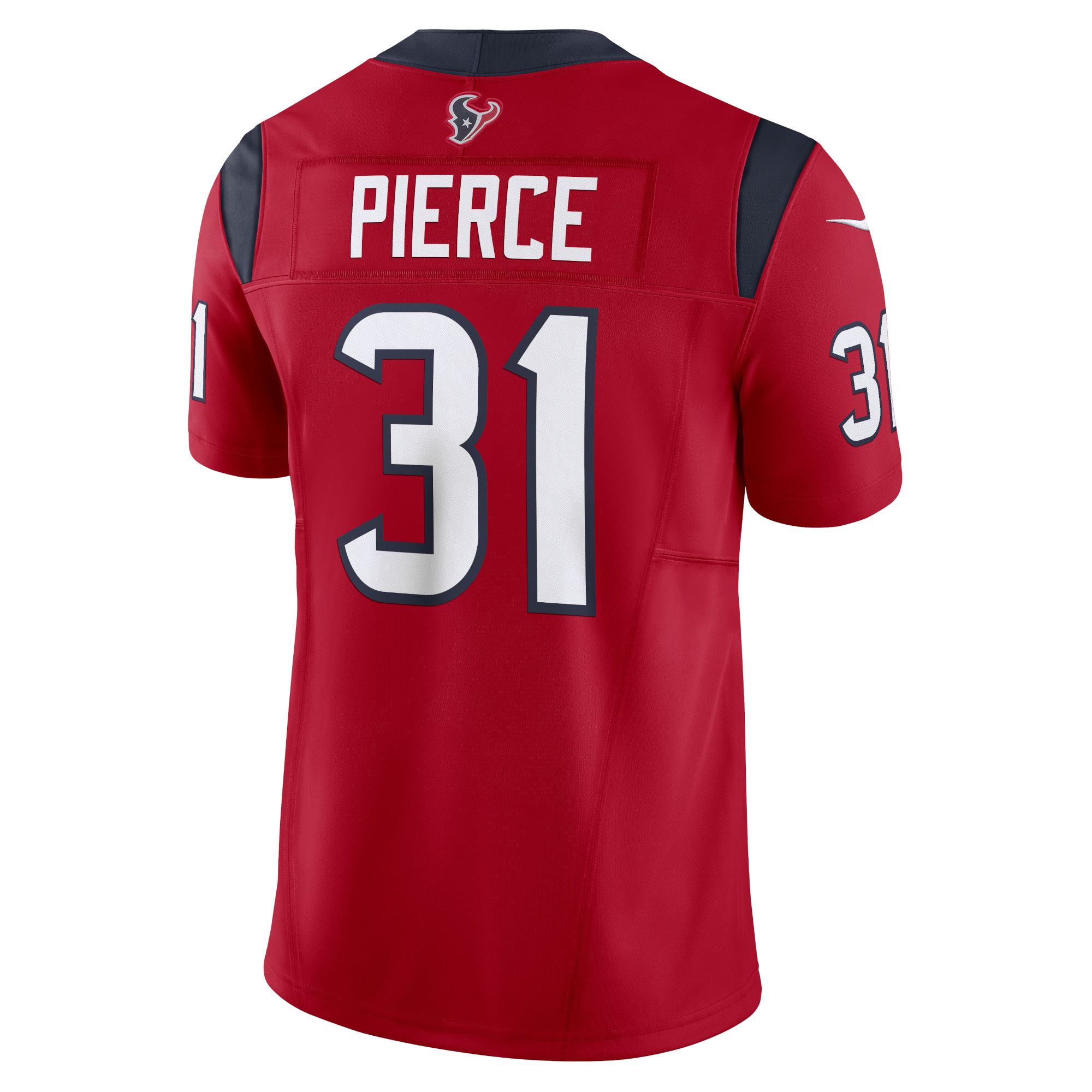 Dameon Pierce Houston Texans Nike Vapor F.U.S.E. Limited Jersey – Red - Image 3