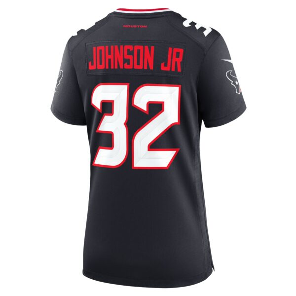 Lonnie Johnson Jr. Houston Texans Nike Women’s Team Game Jersey – Navy