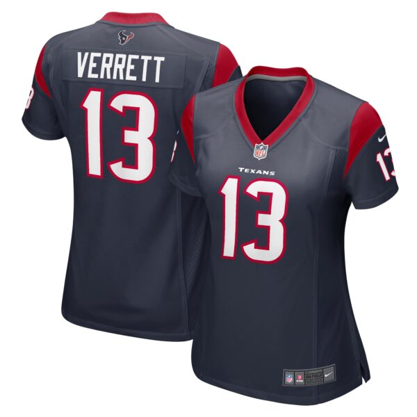 Jason Verrett Houston Texans Nike Women’s Game Jersey – Navy