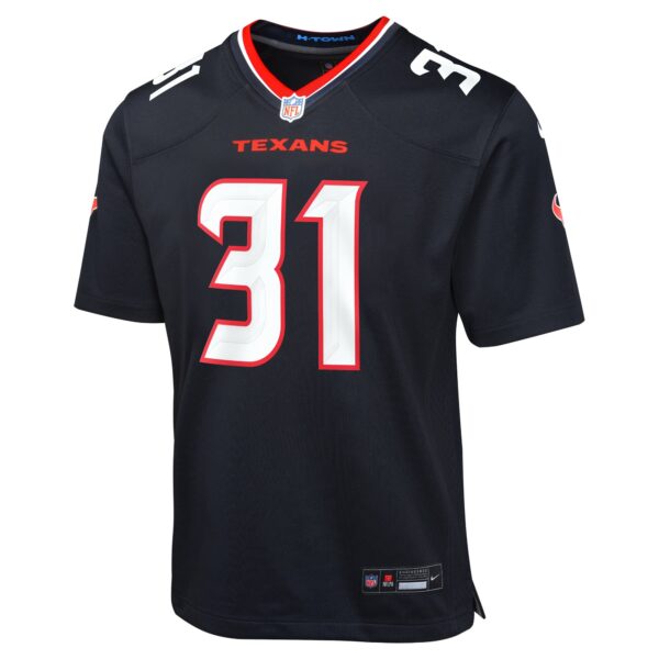Dameon Pierce Houston Texans Nike Youth Game Jersey – Navy
