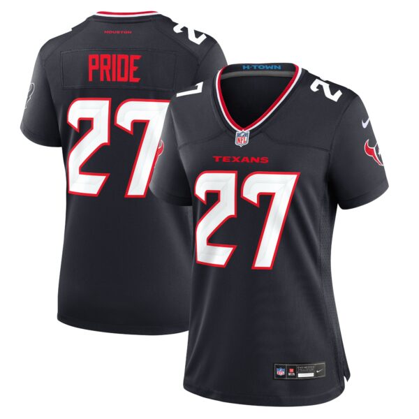 Troy Pride Houston Texans Nike Women’s Team Game Jersey – Navy