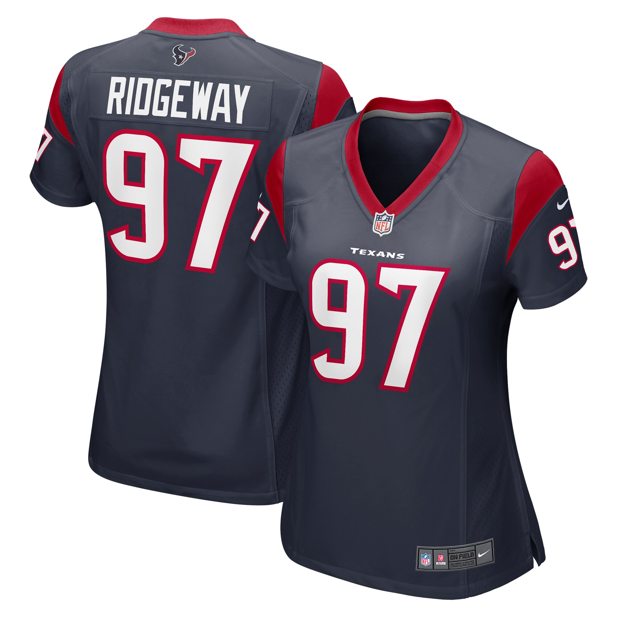 Hassan Ridgeway Houston Texans Nike Women’s Game Player Jersey – Navy