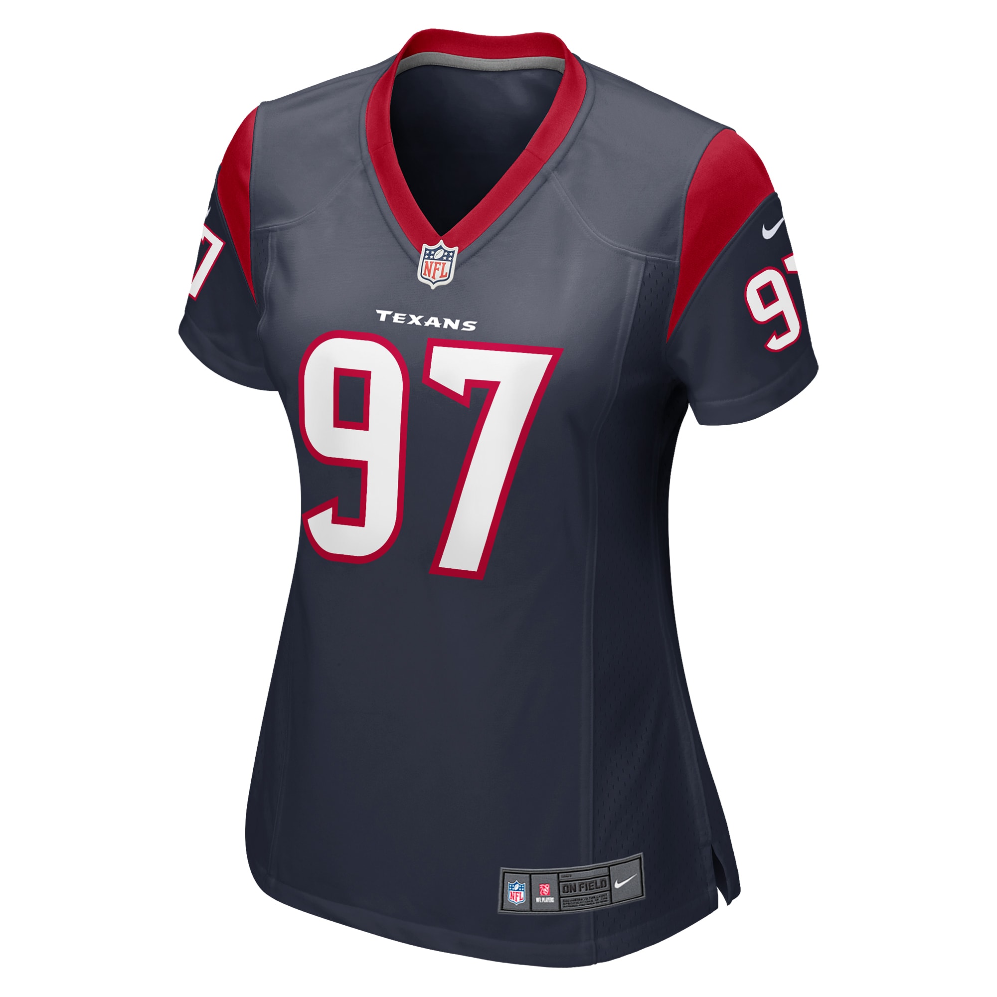 Hassan Ridgeway Houston Texans Nike Women’s Game Player Jersey – Navy - Image 2