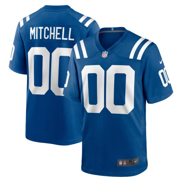Adonai Mitchell Indianapolis Colts Nike 2024 NFL Draft Player Game Jersey – Royal