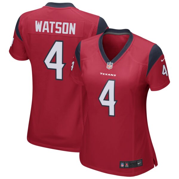 Deshaun Watson Houston Texans Nike Women’s Team Color Game Jersey – Red