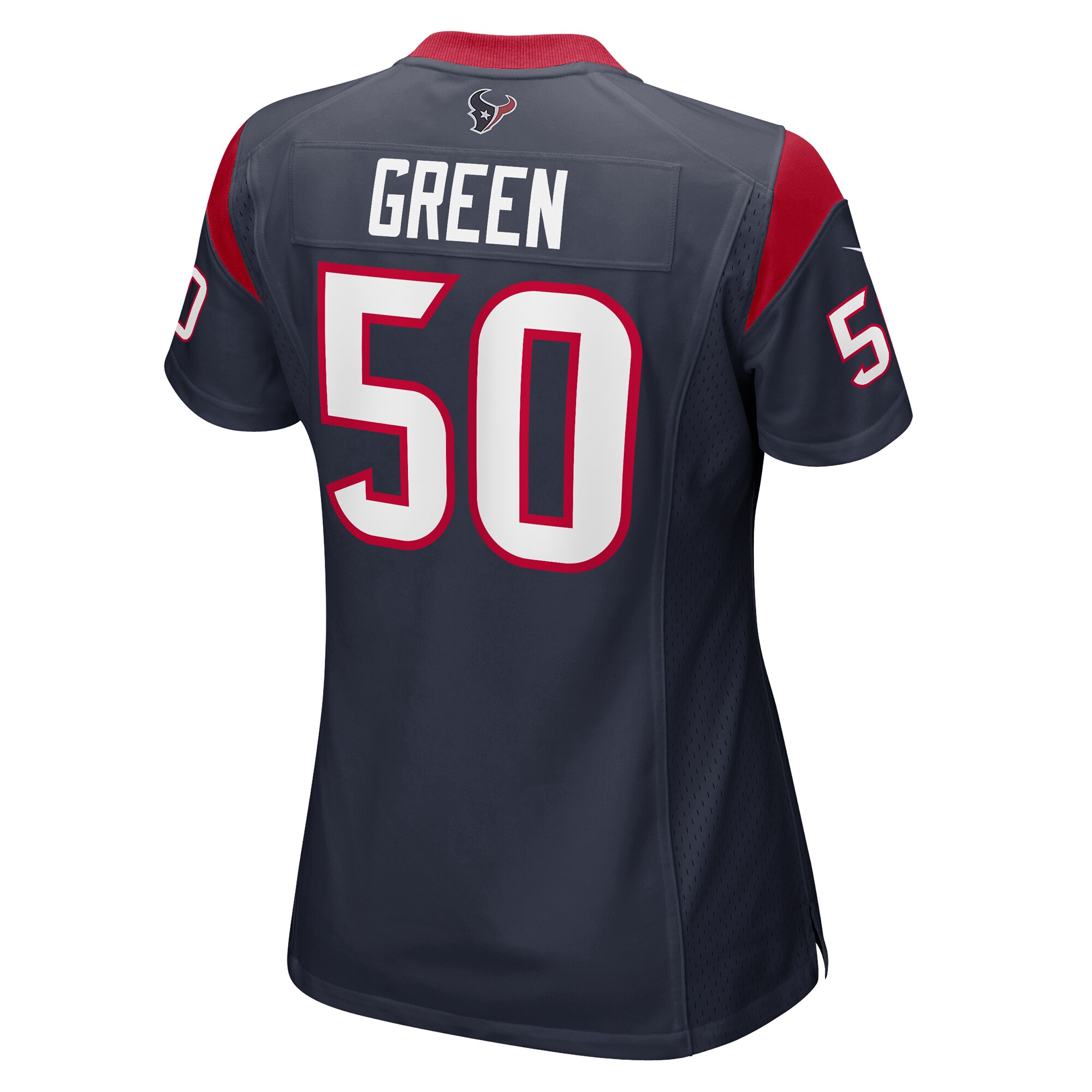 Kendrick Green Houston Texans Nike Women’s Team Game Jersey – Navy - Image 3