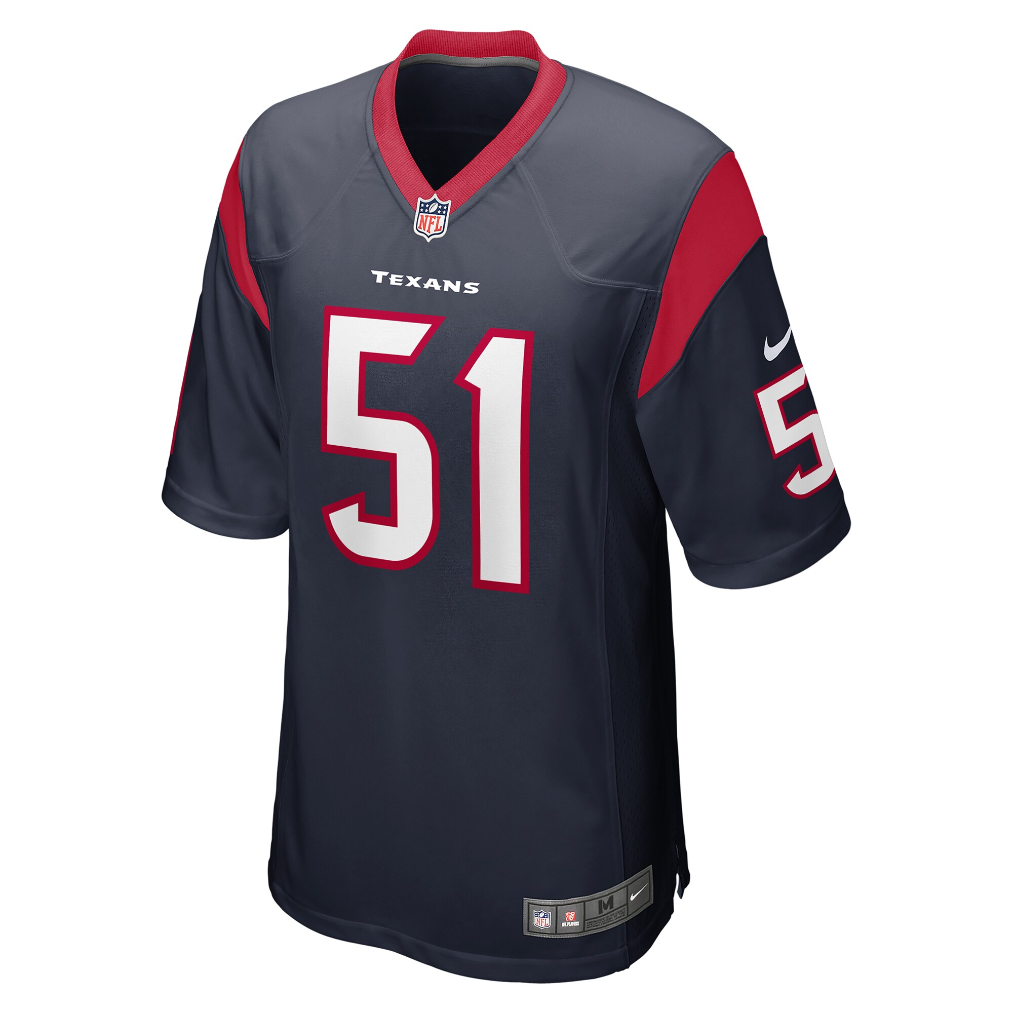 Will Anderson Jr. Houston Texans Nike 2023 NFL Draft First Round Pick Game Jersey – Navy - Image 2