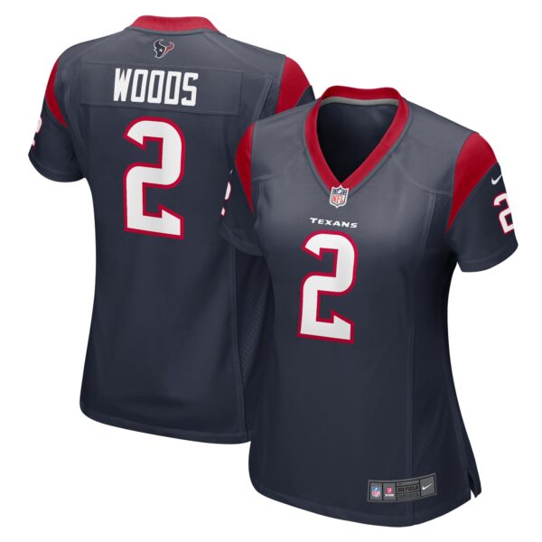 Robert Woods Houston Texans Nike Women’s Game Jersey – Navy
