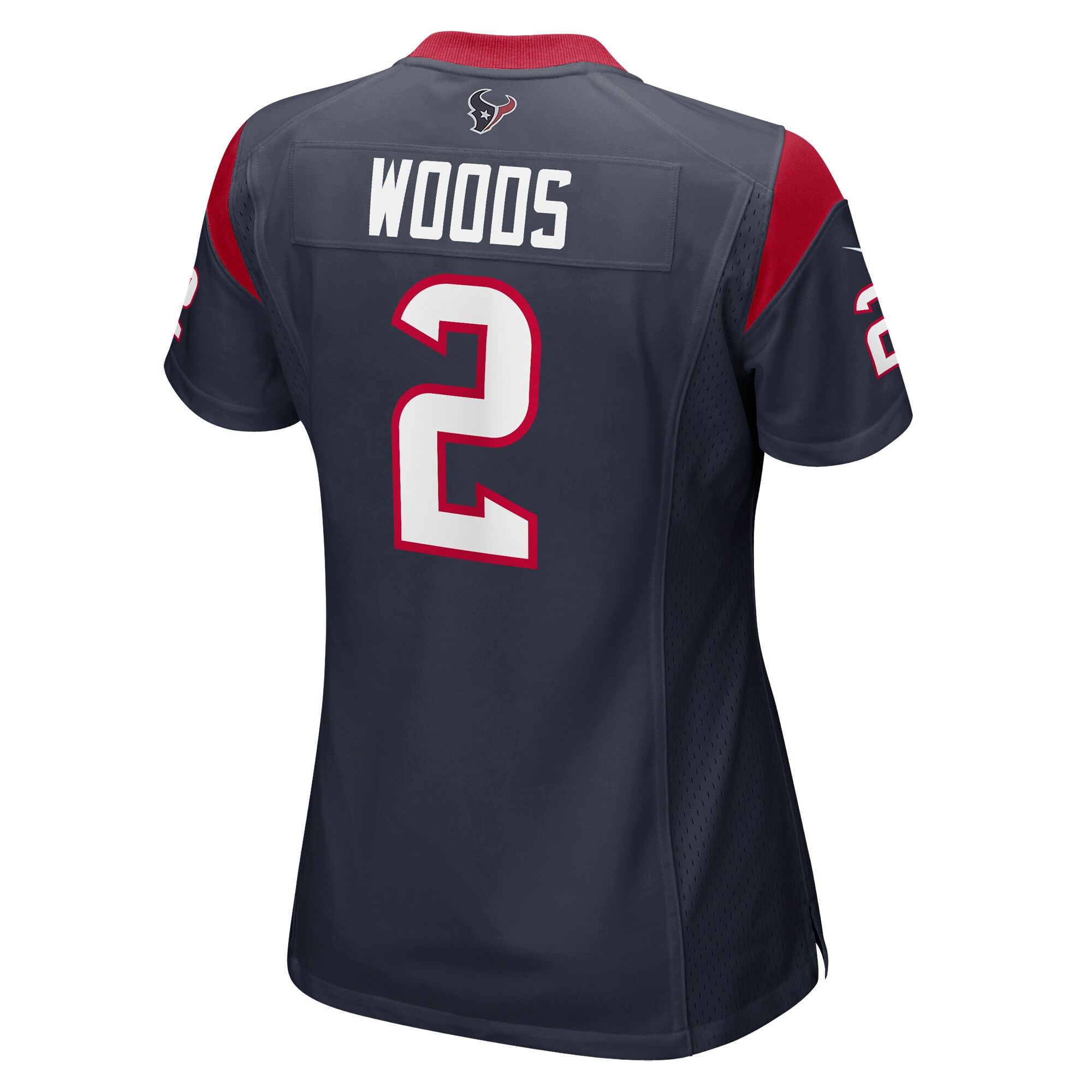 Robert Woods Houston Texans Nike Women’s Game Jersey – Navy - Image 3