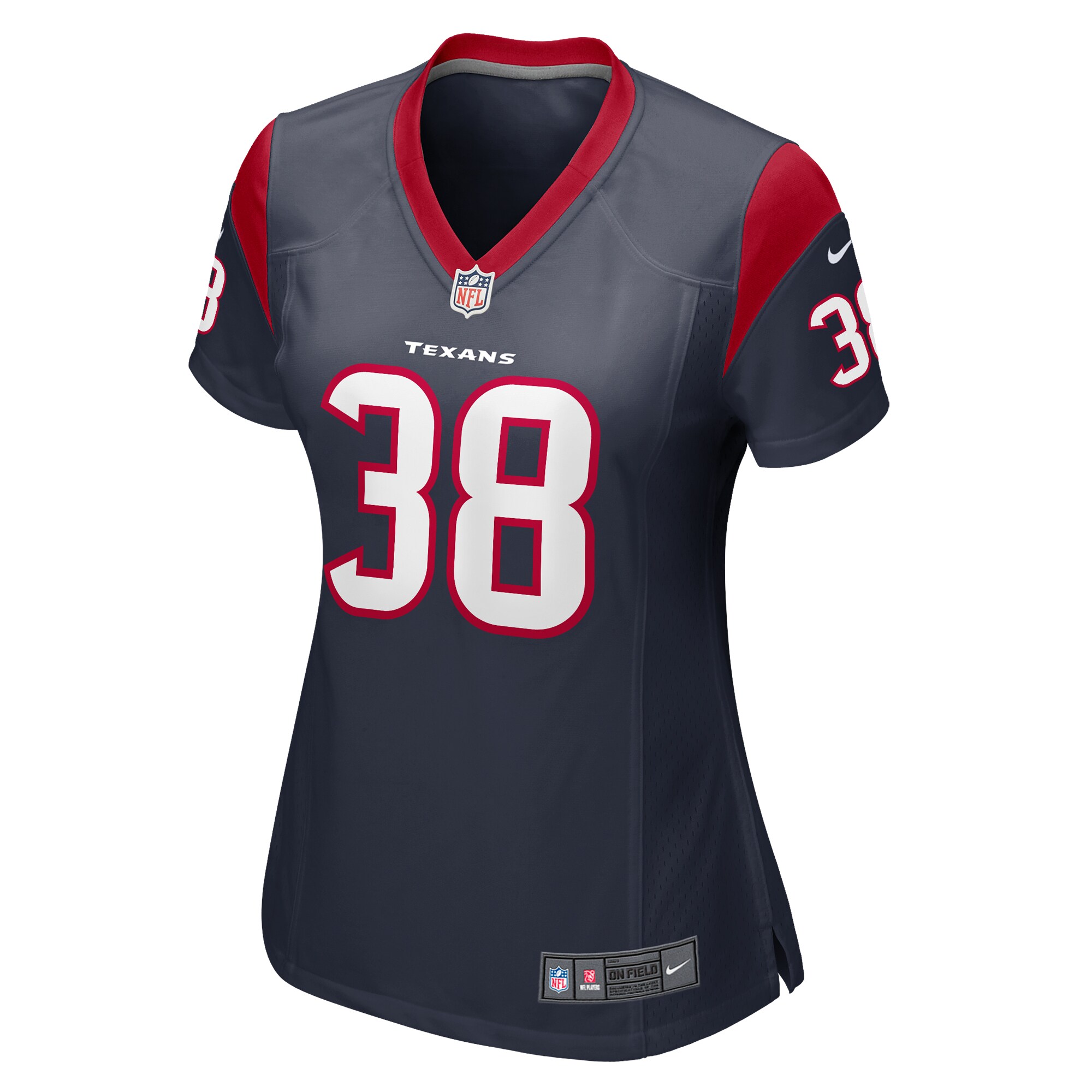 J.J. Taylor Houston Texans Nike Women’s Team Game Jersey – Navy - Image 2