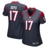 Kris Boyd Houston Texans Nike Women’s Game Jersey – Navy