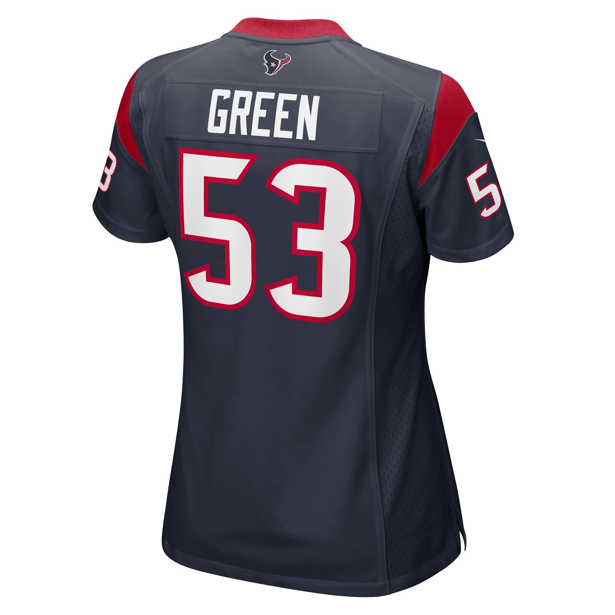 Kendrick Green Houston Texans Nike Women’s Team Game Jersey – Navy - Image 3
