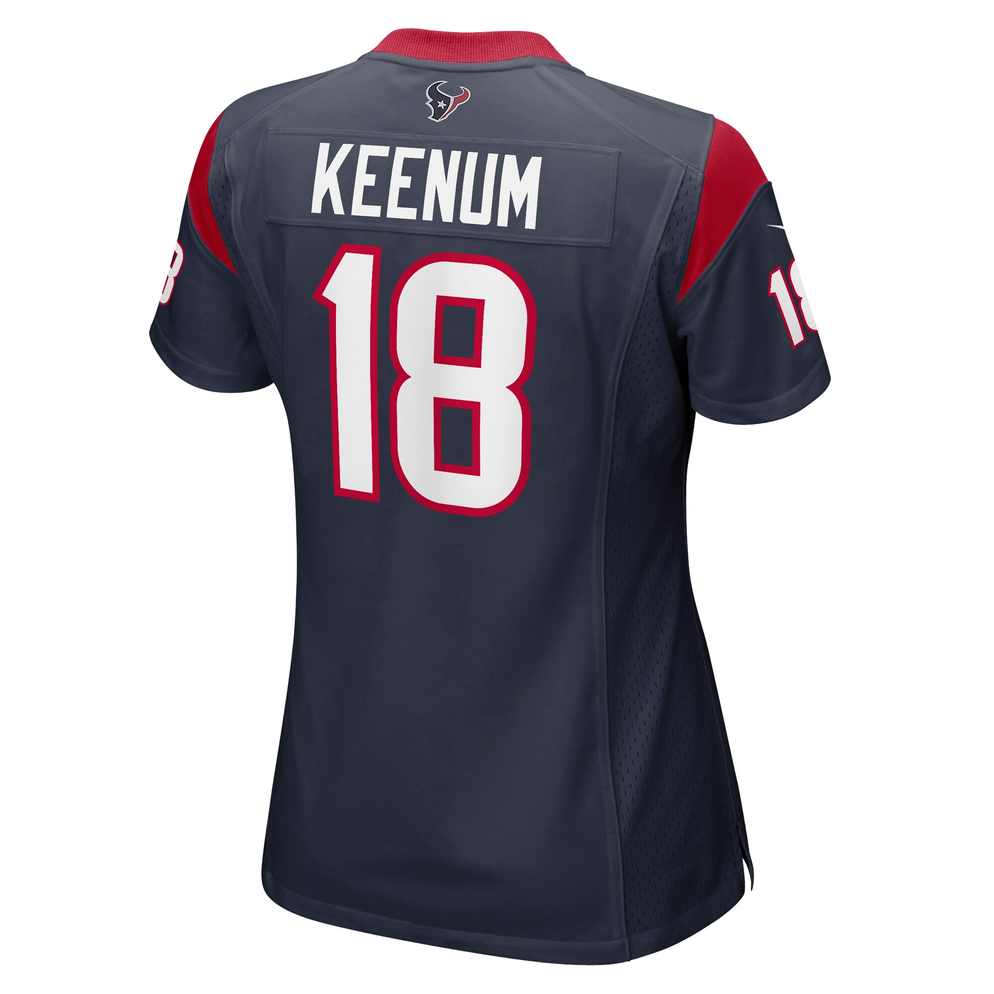 Case Keenum Houston Texans Nike Women’s Team Game Jersey – Navy - Image 3