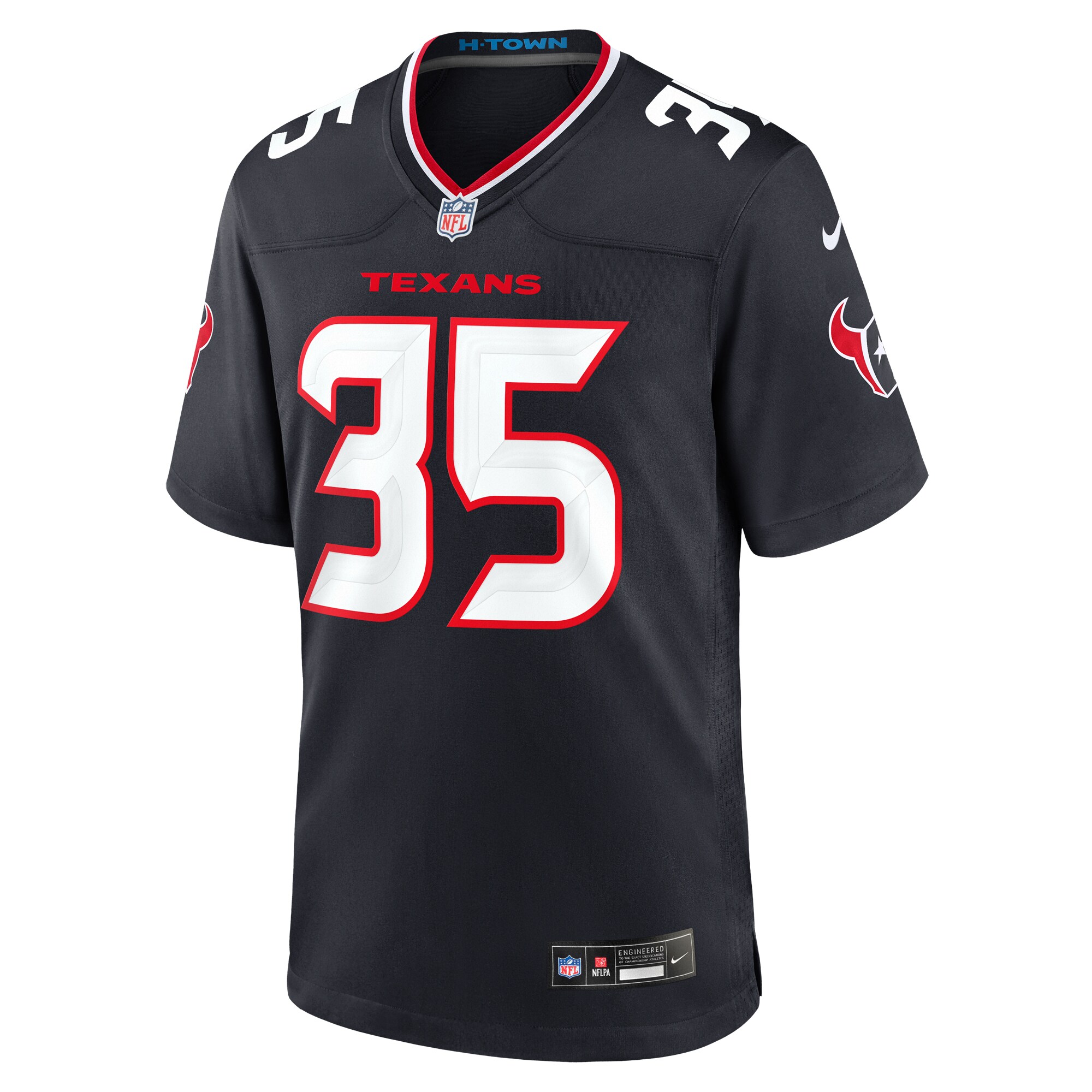 Jake Hansen Houston Texans Nike Team Game Jersey – Navy - Image 2