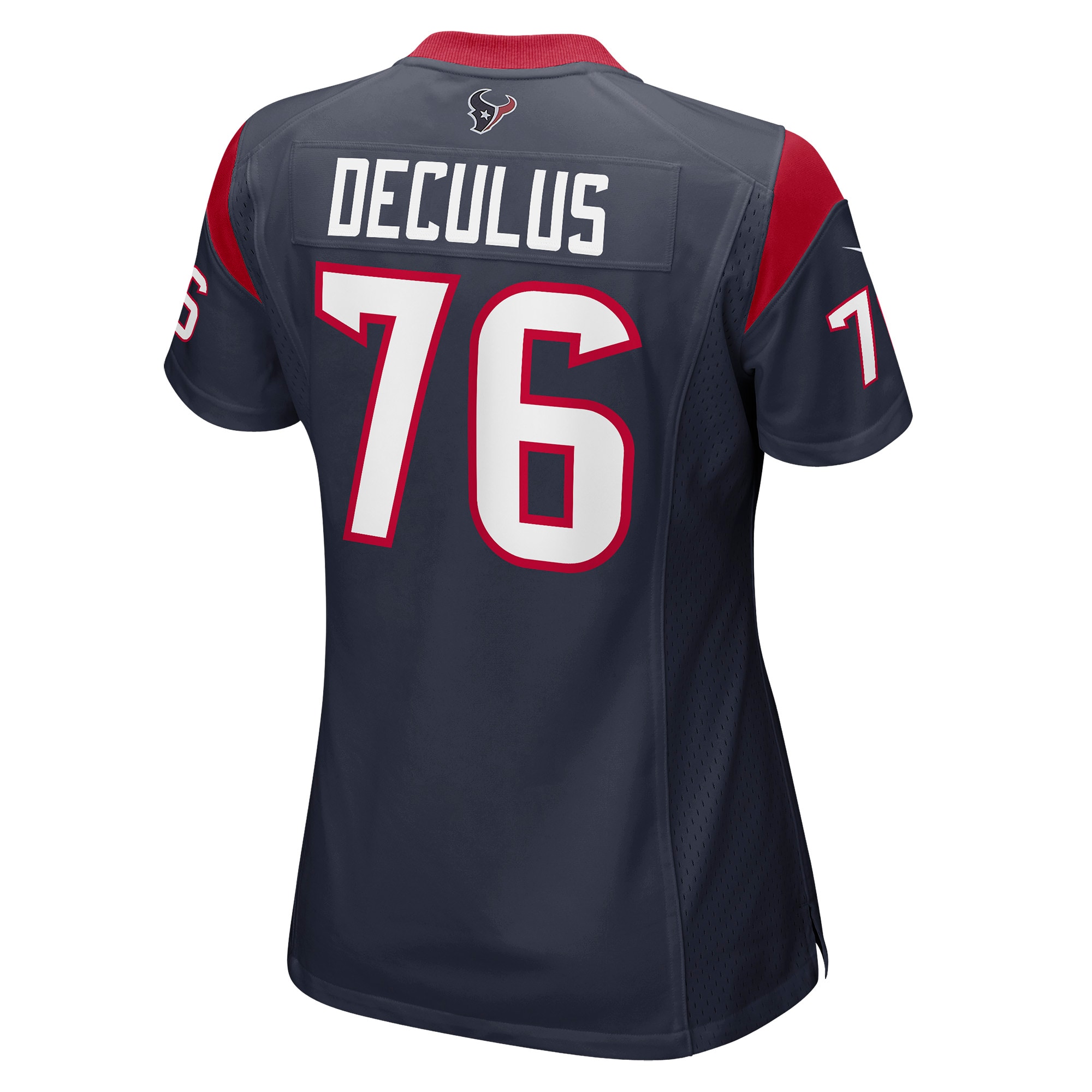 Austin Deculus Houston Texans Nike Women’s Game Player Jersey – Navy - Image 3