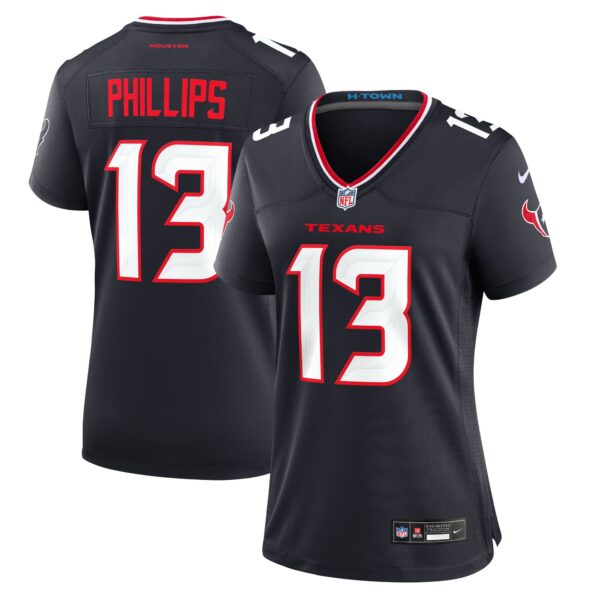 DelShawn Phillips Houston Texans Nike Women’s Team Game Jersey – Navy