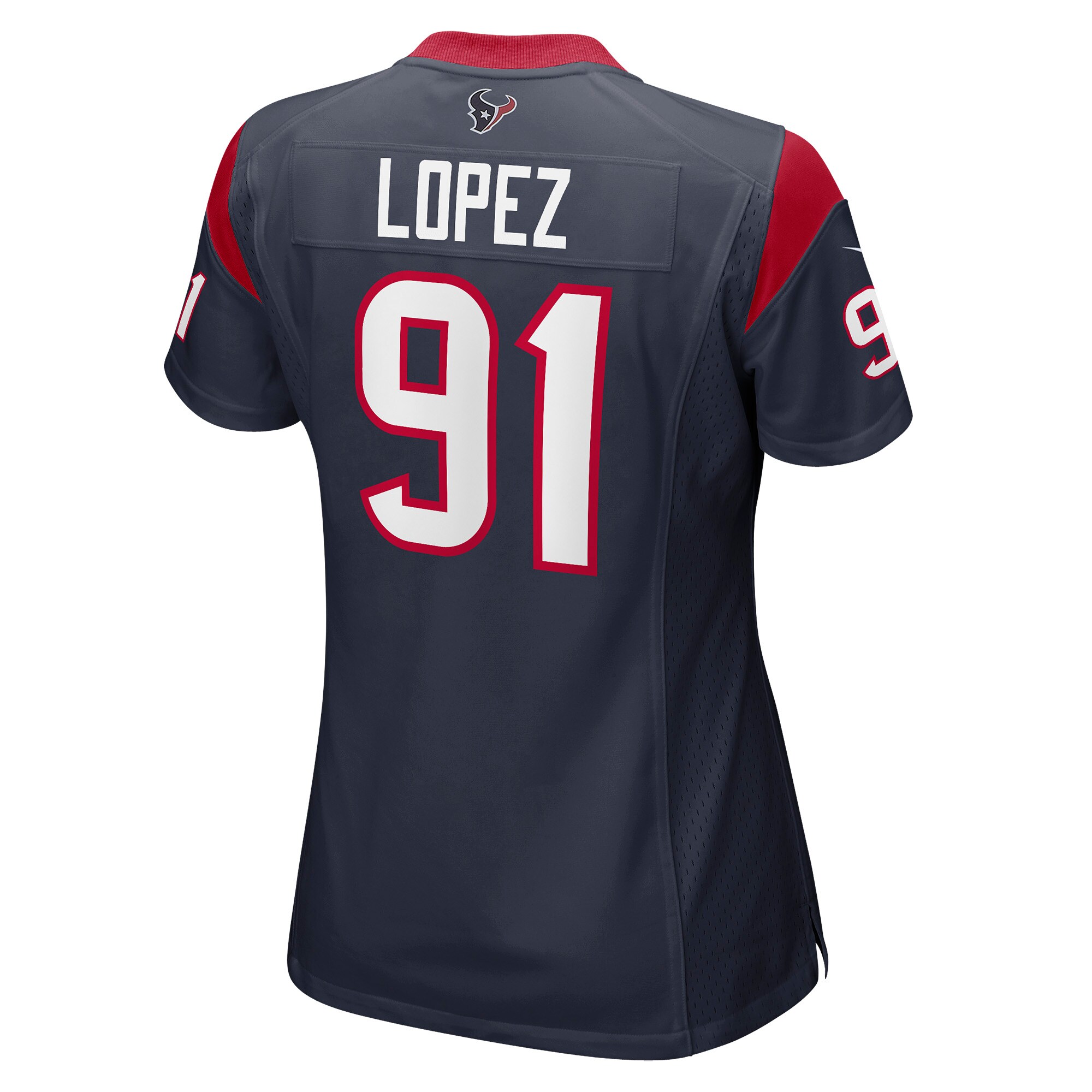 Roy Lopez Houston Texans Nike Women’s Player Game Jersey – Navy - Image 3