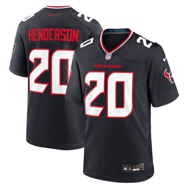 C.J. Henderson Houston Texans Nike Team Game Jersey – Navy